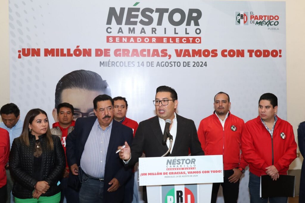 “El PRI no es abogado de nadie”, señala Néstor Camarillo sobre caso Marín