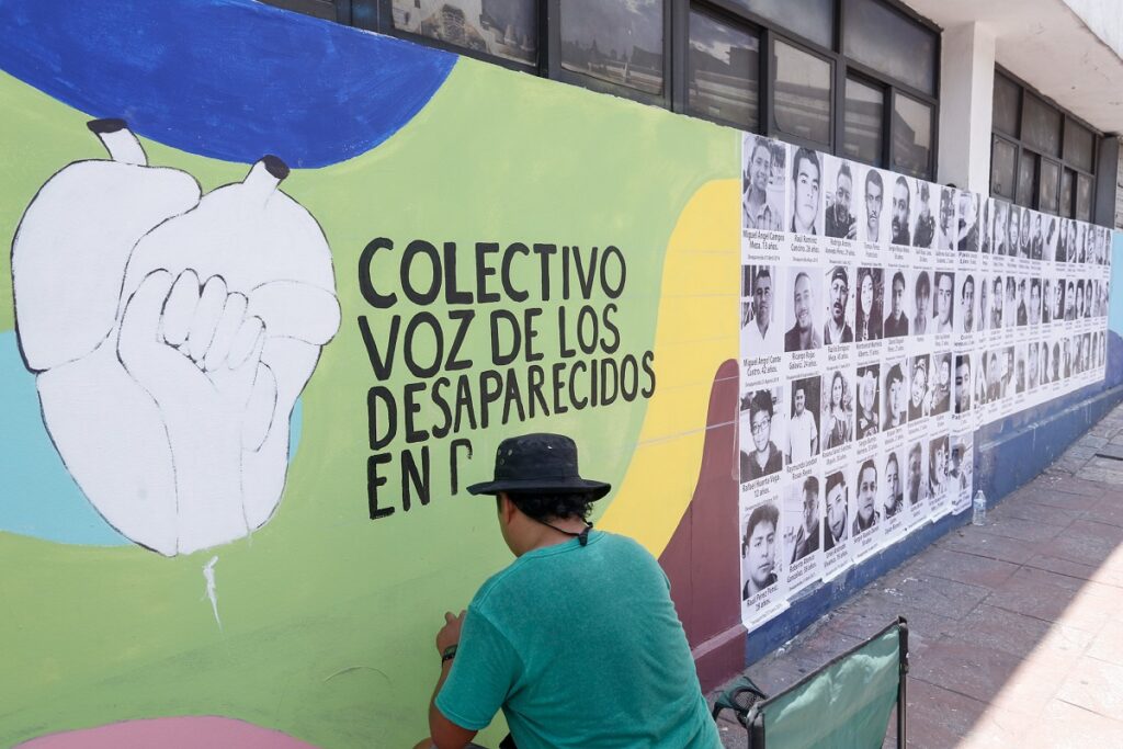 La Voz de los Desaparecidos coloca octavo mural para visibilizar la búsqueda de personas en Puebla 2 La Voz de los Desaparecidos coloca octavo mural para visibilizar la búsqueda de personas en Puebla
