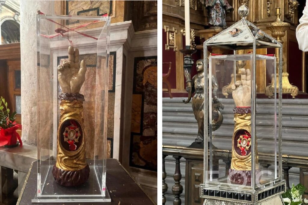 Reliquia de San Judas Tadeo: horarios de visita en la Catedral de Puebla