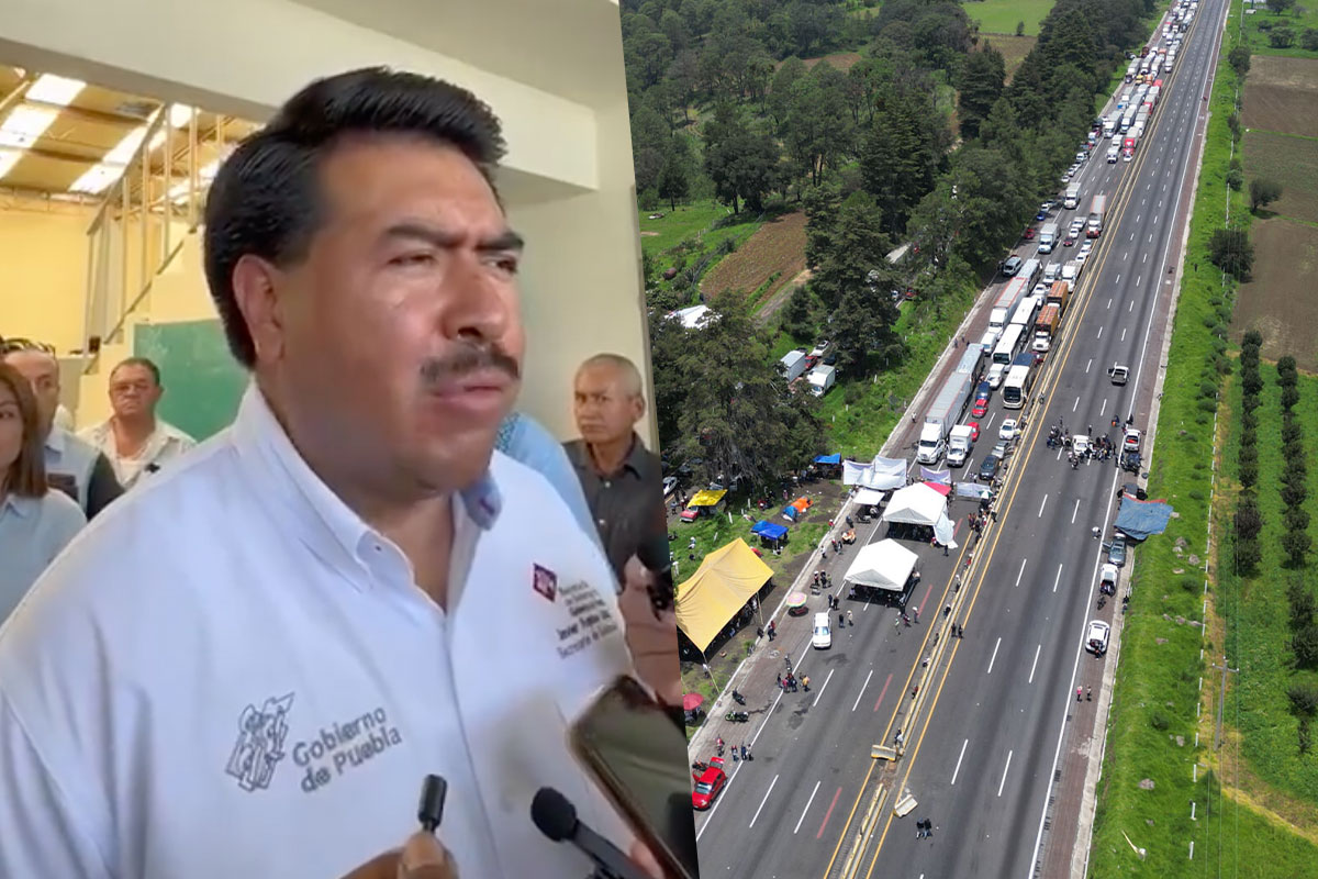 Secretario de Gobernación de Puebla: Bloqueo en Autopista es Asunto Federal 1 Secretario de Gobernacion de Puebla Bloqueo en Autopista es Asunto Federal