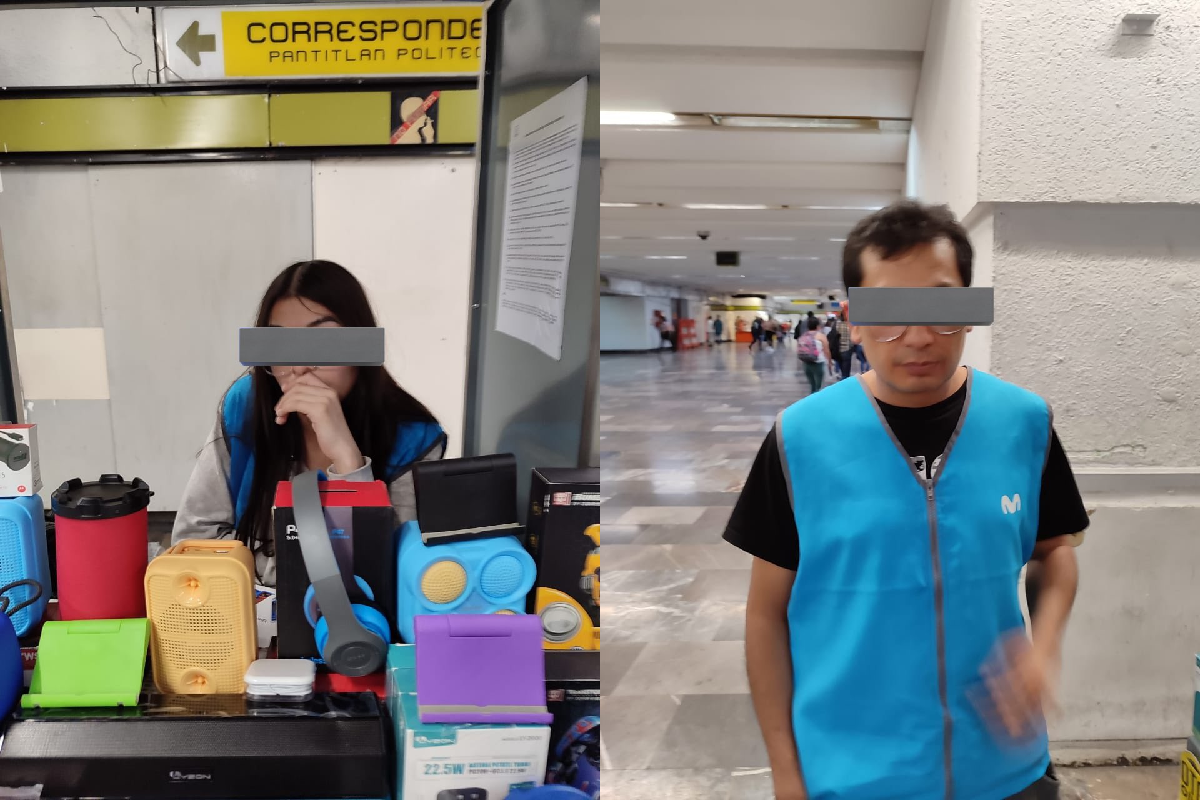 Como Luna Bella: Trabajadores de Movistar tienen sexo en el Metro de la CDMX y los detienen 1 VIDEO Captan asalto a la ruta 8 en Puebla