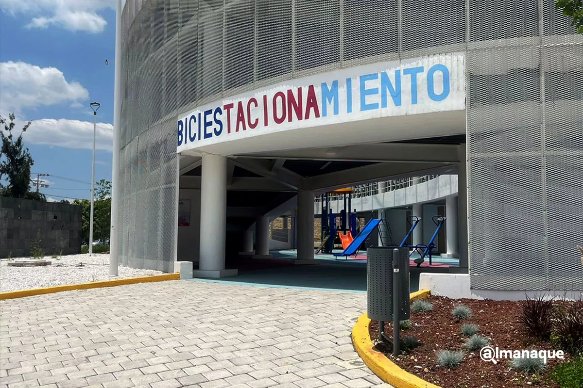 abandono Biciestacionamiento Puebla 2