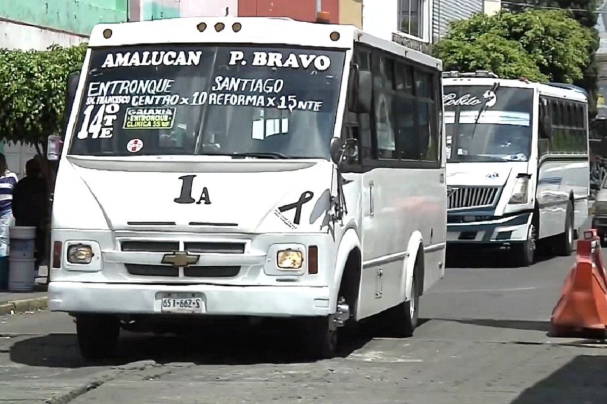 Dos hombres y tres mujeres asaltan Ruta 1 en la Juárez y golpean al chófer 1 asaltan ruta 1 en puebla