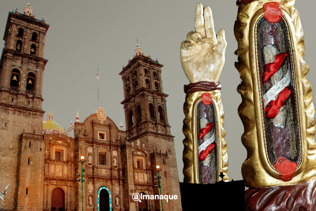 brazo de san judas iglesias de puebla