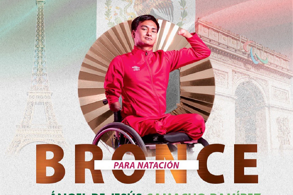 Ángel de Jesús gana la tercera medalla para México en los Paralímpicos 2024 en natación 1 bronce para mexico angel de jesus camacho