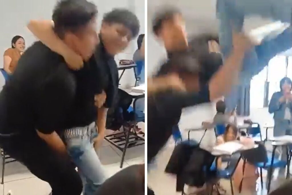 alumno azota a otro en la UAEH