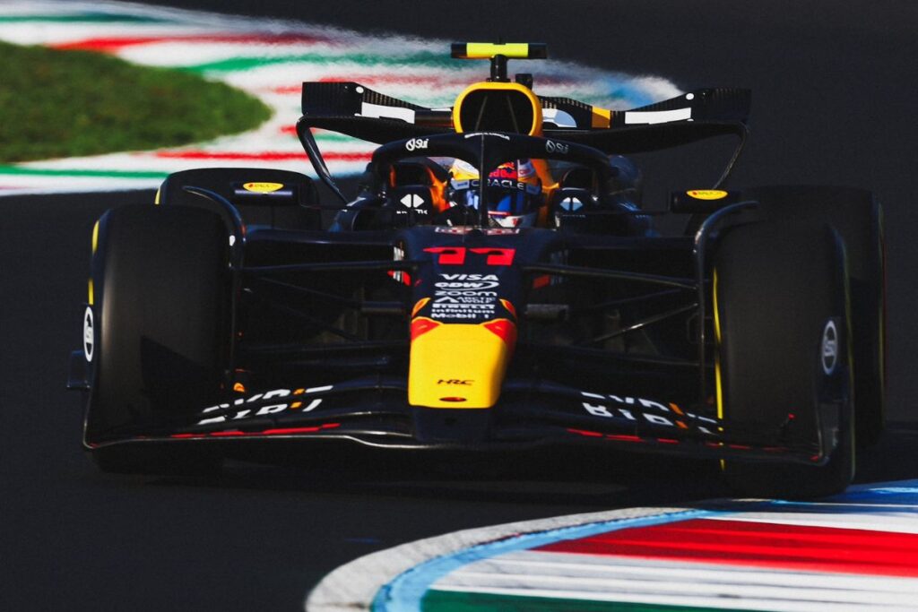 Checo Pérez arranca octavo en GP de Italia