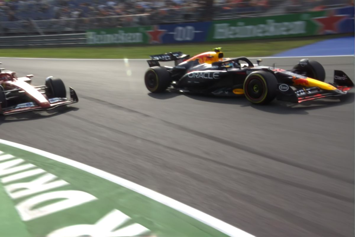 Checo Pérez no mejora tiempo en la Q2 del GP de Países Bajos 1 Checo Pérez Q2 GP de Países Bajos