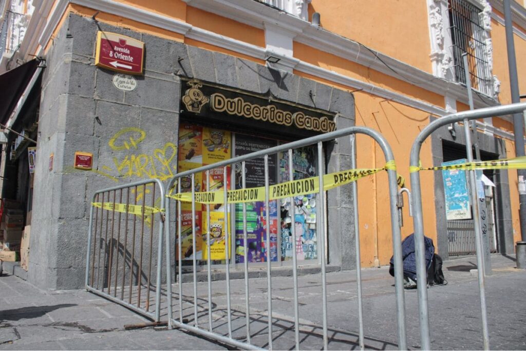 ¿Qué calles del Centro de Puebla estarán cerradas? 4 cierre calles centro de puebla 1