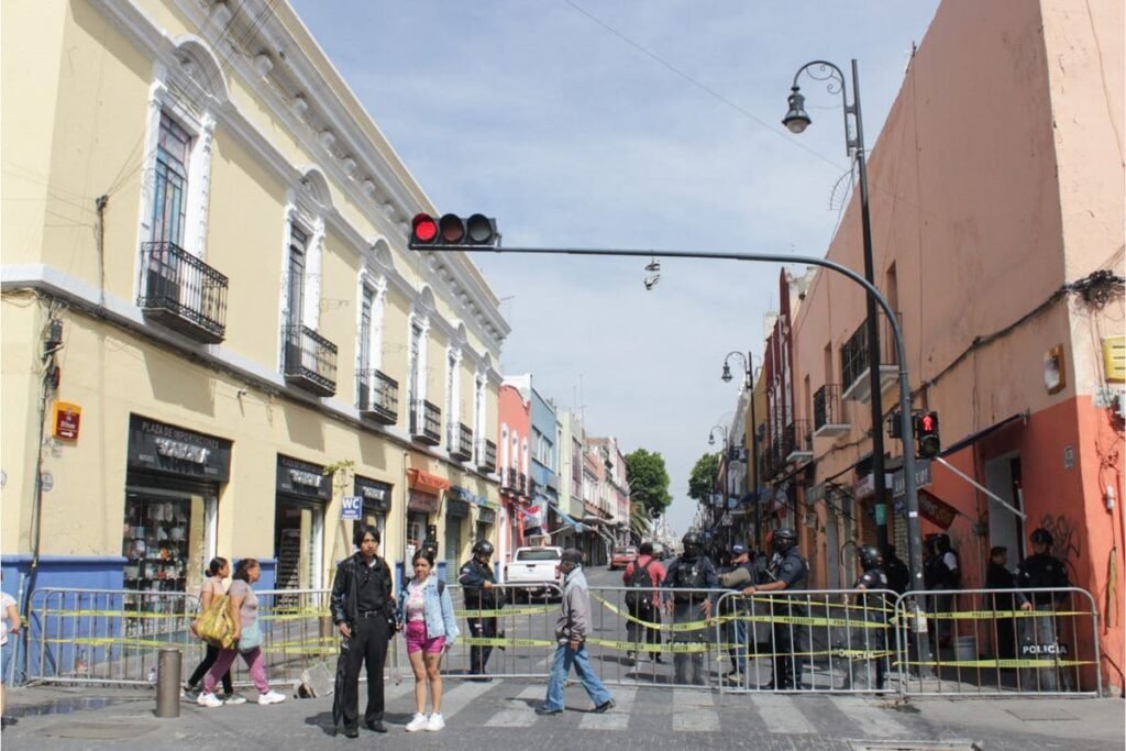 ¿Qué calles del Centro de Puebla estarán cerradas? 5 cierre calles centro de puebla 2