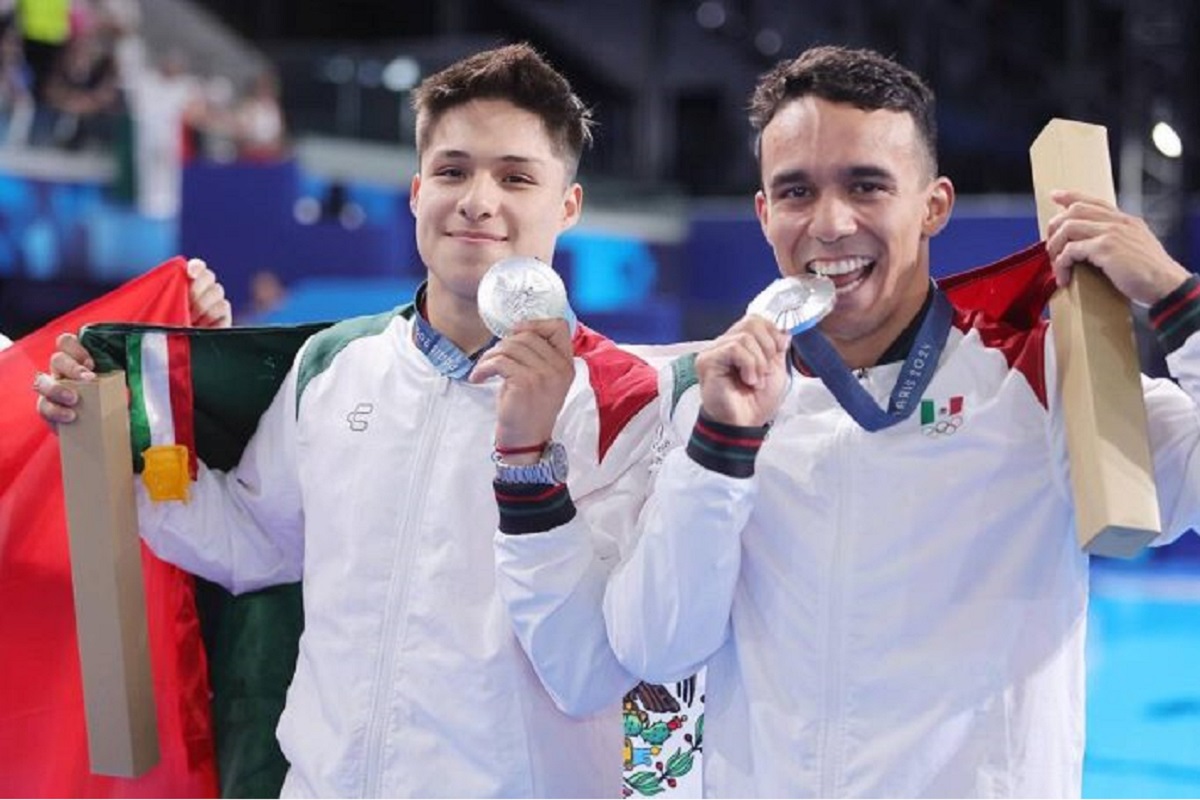 ¡Histórico! Osmar Olvera y Juan Manuel Celaya obtienen plata en clavados soncronizados en París 2024 1 ¡Histórico! Osmar Olvera y Juan Manuel Celaya obtienen plata en clavados soncronizados en París 2024