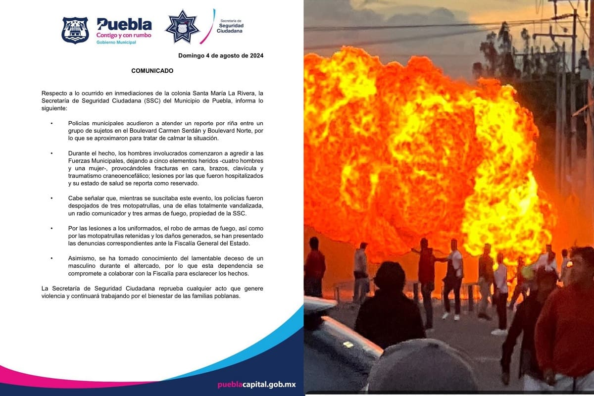 Confirma SSC un muerto y cinco policías hospitalizados tras riña con la 28 de octubre 1 SSC confirma un muerto y cinco policías heridos