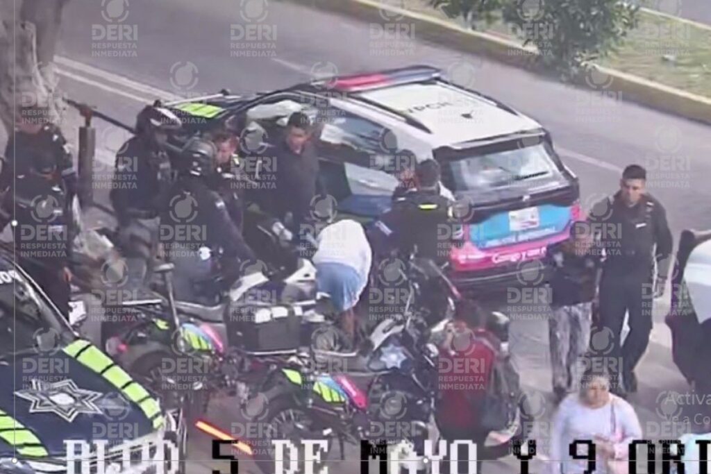 Detienen a tres carteristas de la línea 3 de RUTA en Puebla