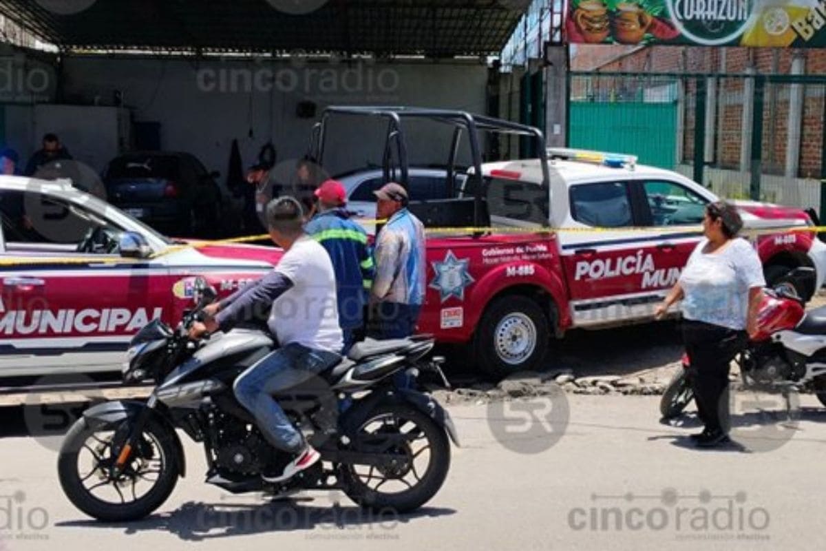 Ejecutan a hombre en autolavado de San Martín Texmelucan 1 ejecutado en autolavado en San Martín Texmelucan