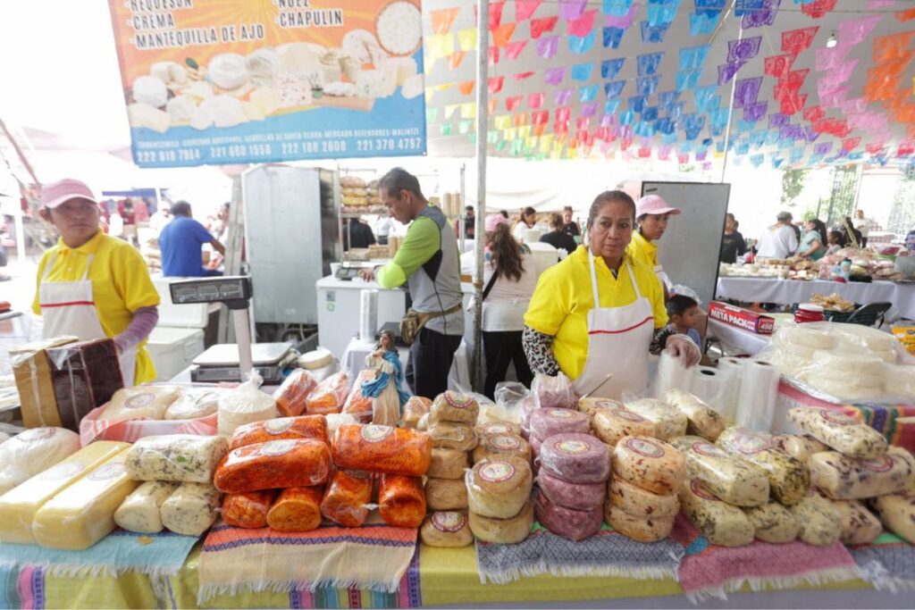 ¿Sin plan para este fin? No te puedes perder la Feria del Queso en Santa María Tonantzintla, Puebla 3 feria del queso 2024