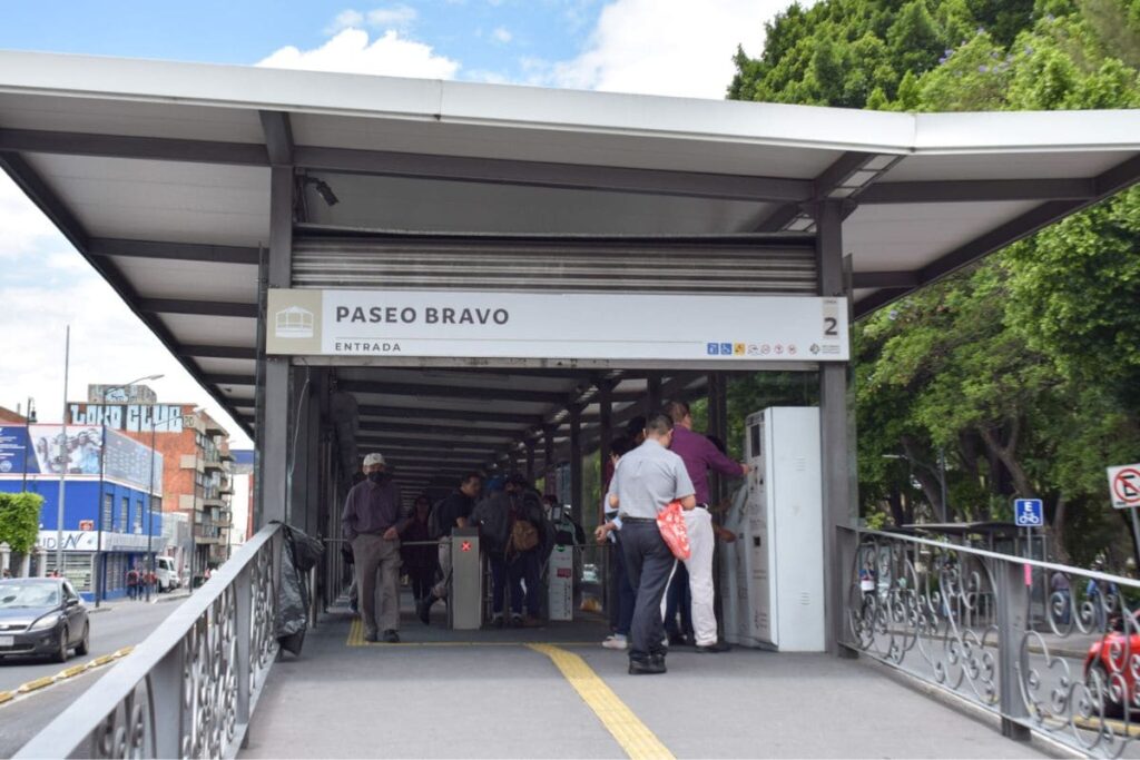 línea 2 de RUTA recorrido