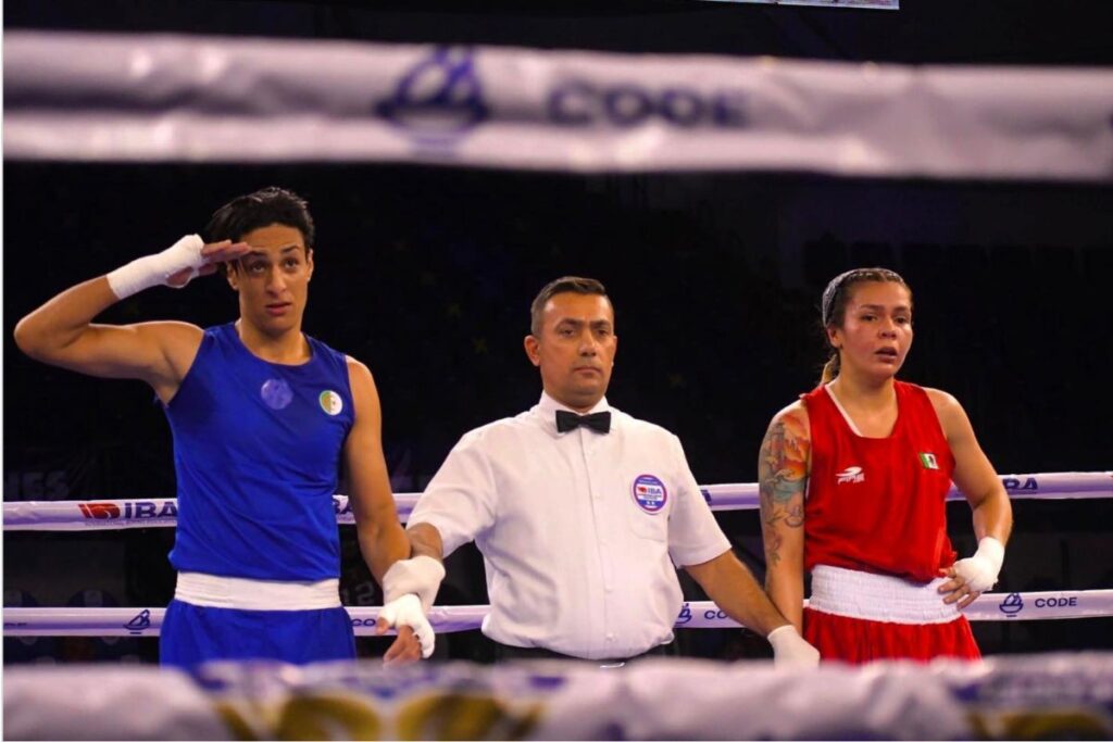mane Khelif boxeo contra una mexicana tamara cruz