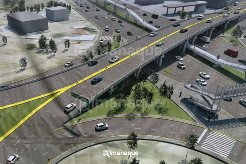 Gobierno de Puebla invierte 545.5 mdp en tres distribuidores viales en la Vía Atlixcáyotl 4 marca de agua obra cumulo de virgo atlixcayotl 3