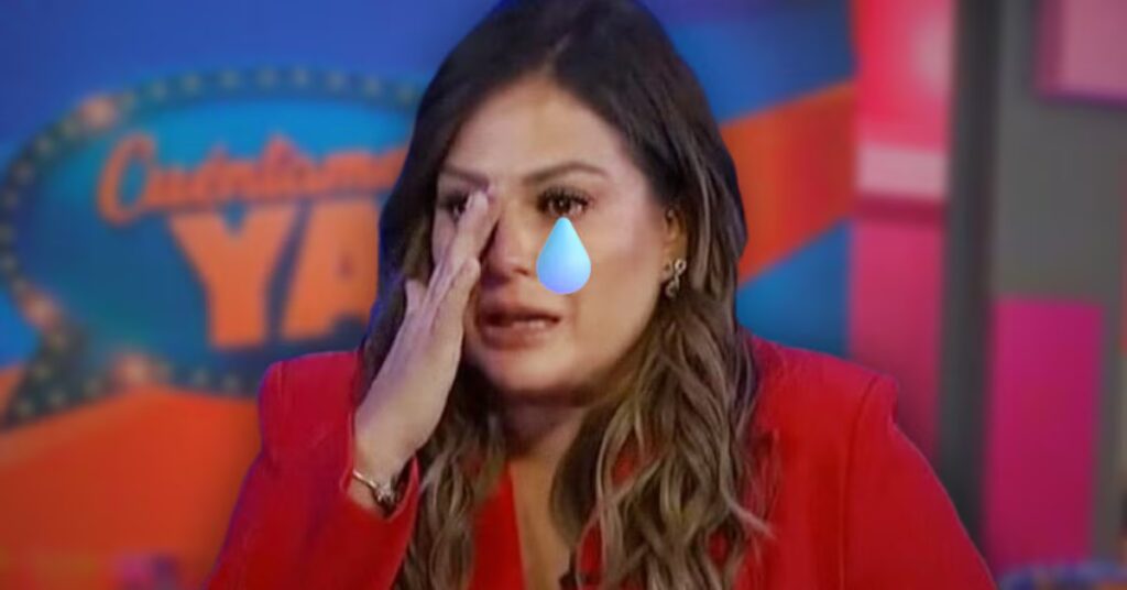mariana echeverria llorando