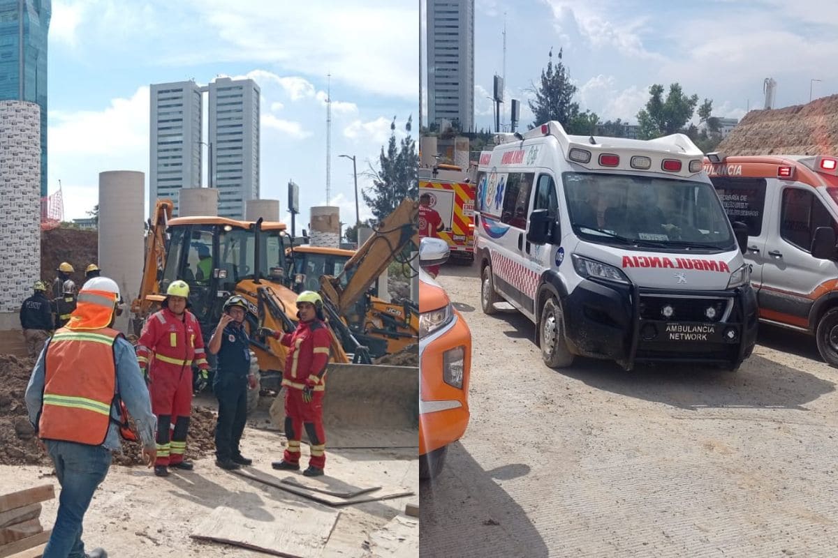 Mueren los dos trabajadores atrapados en el accidente del distribuidor Atlixcáyotl, confirma gobernador 1 mueren trabajadores distribuidor Atlixcáyotl