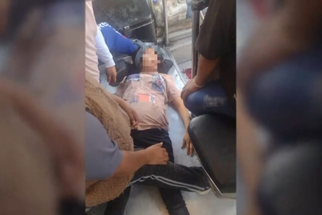 embarazada herida tras enfrenón de ruta 44