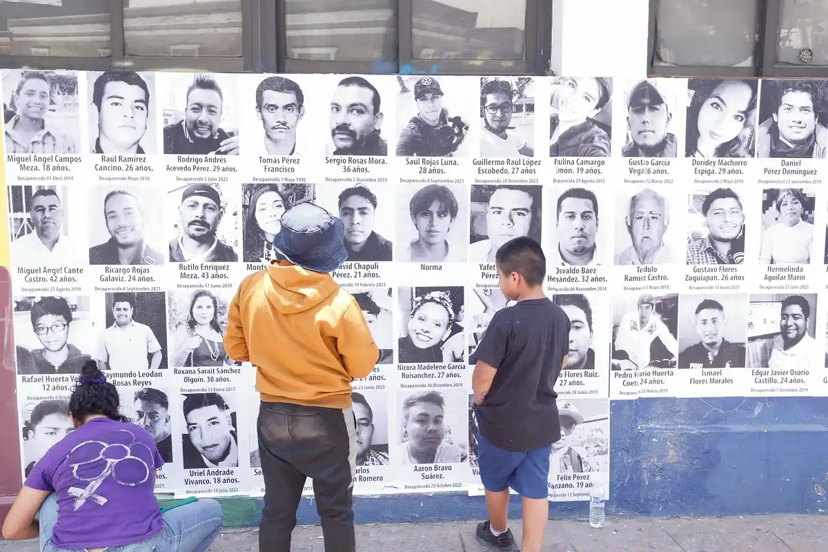 La Voz de los Desaparecidos coloca octavo mural para visibilizar la búsqueda de personas en Puebla 1 murales la voz de los desaparecidos
