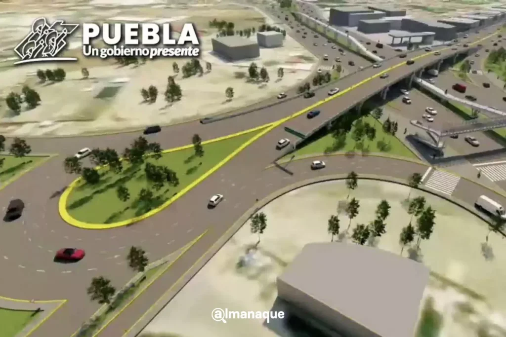 obra Paso inferior Cumulo de Virgo Via Atlixcayotl 5