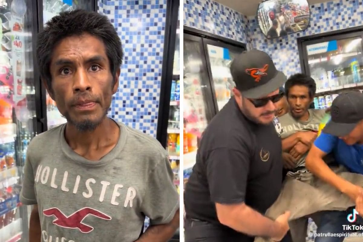 VIDEO: Poblano iba por un refresco al Oxxo y acaba anexado por la Patrulla Espiritual 1 Patrulla Espiritual en Puebla