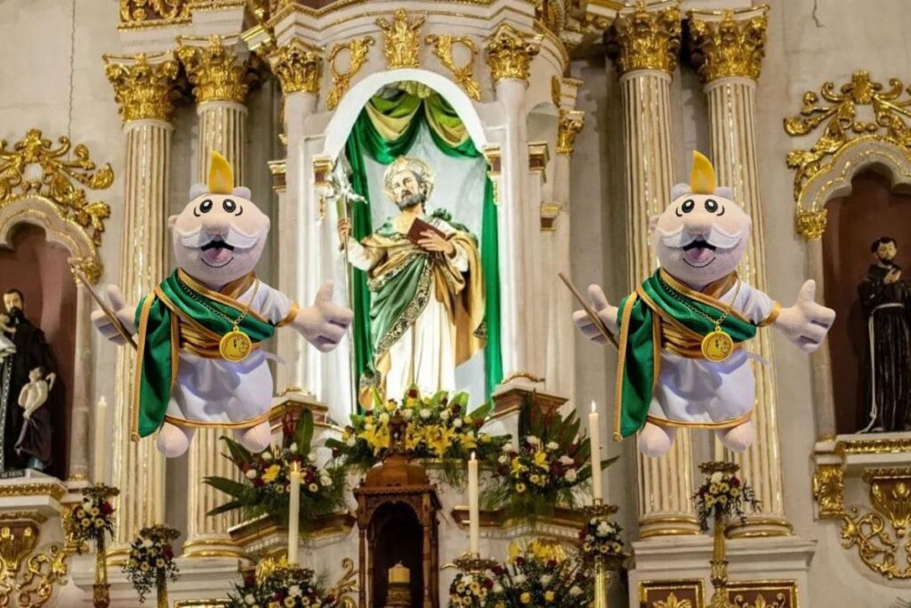 peluche Simi San Juditas Tadeo