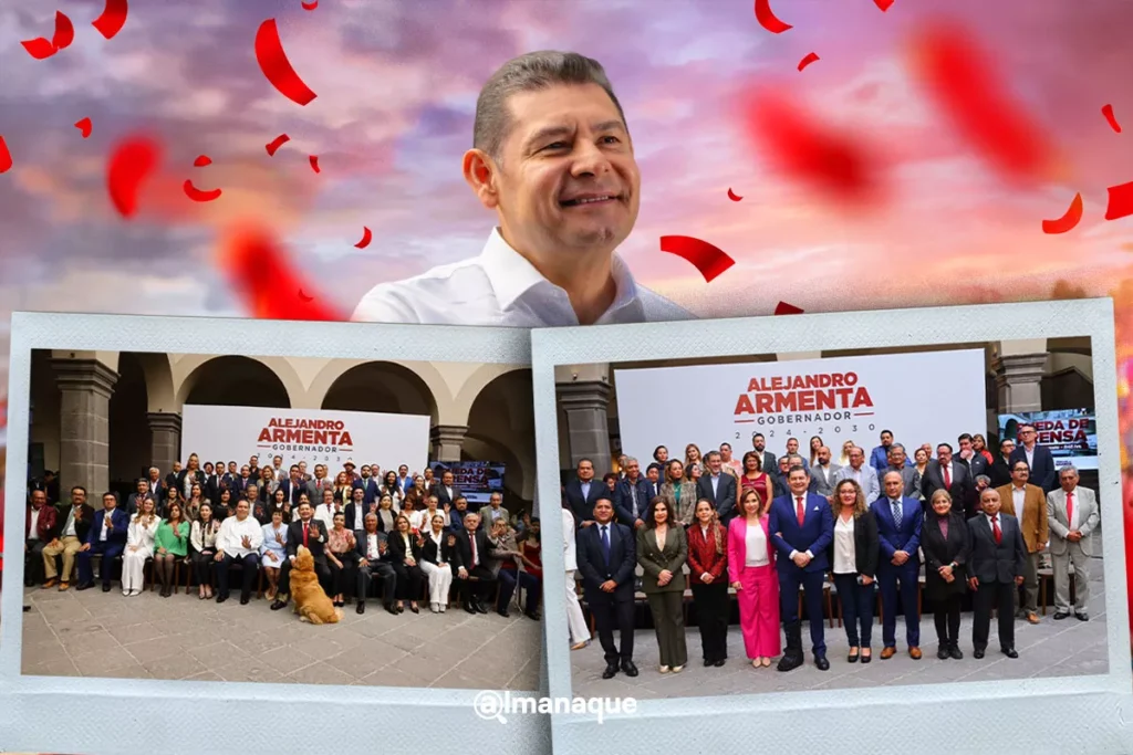 portada Gabinete de Armenta Gobernador electo ya designo a 11 secretarios