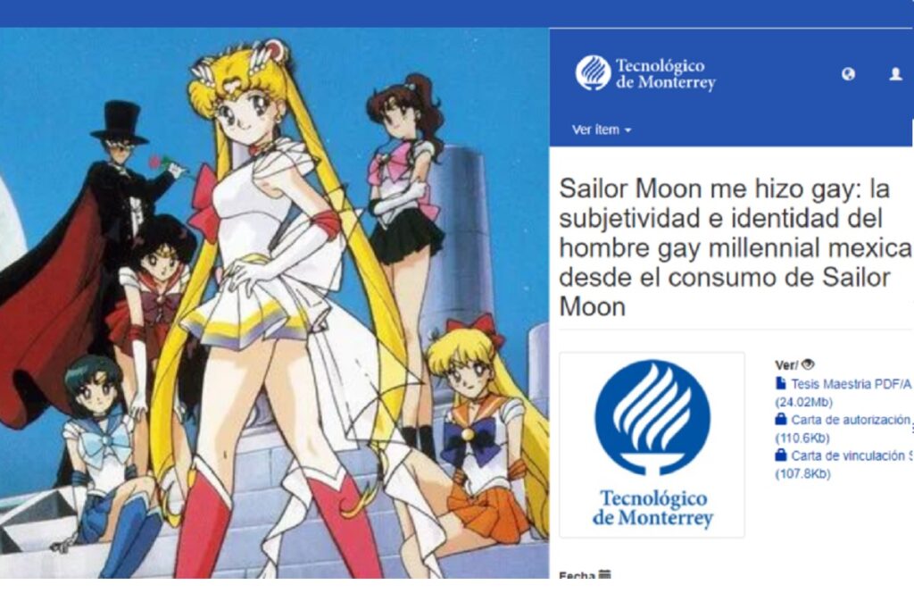 La tesis de Sailor Moon es real y se pagó con recursos del Conacyt, costo 43 mil pesos
