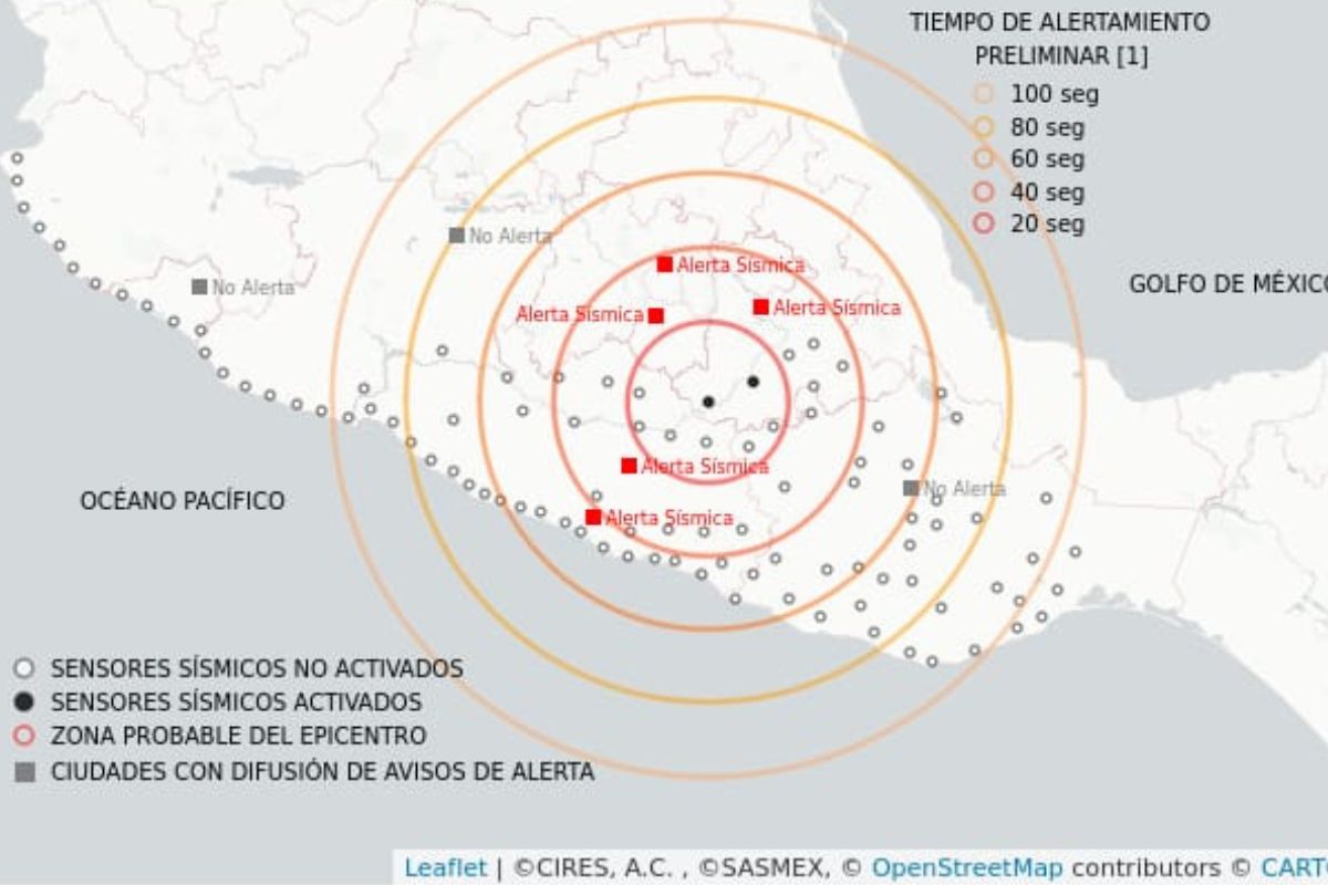 Se registra sismo en Puebla: ¿cuál fue la magnitud y el epicentro? 1 sismo en Puebla