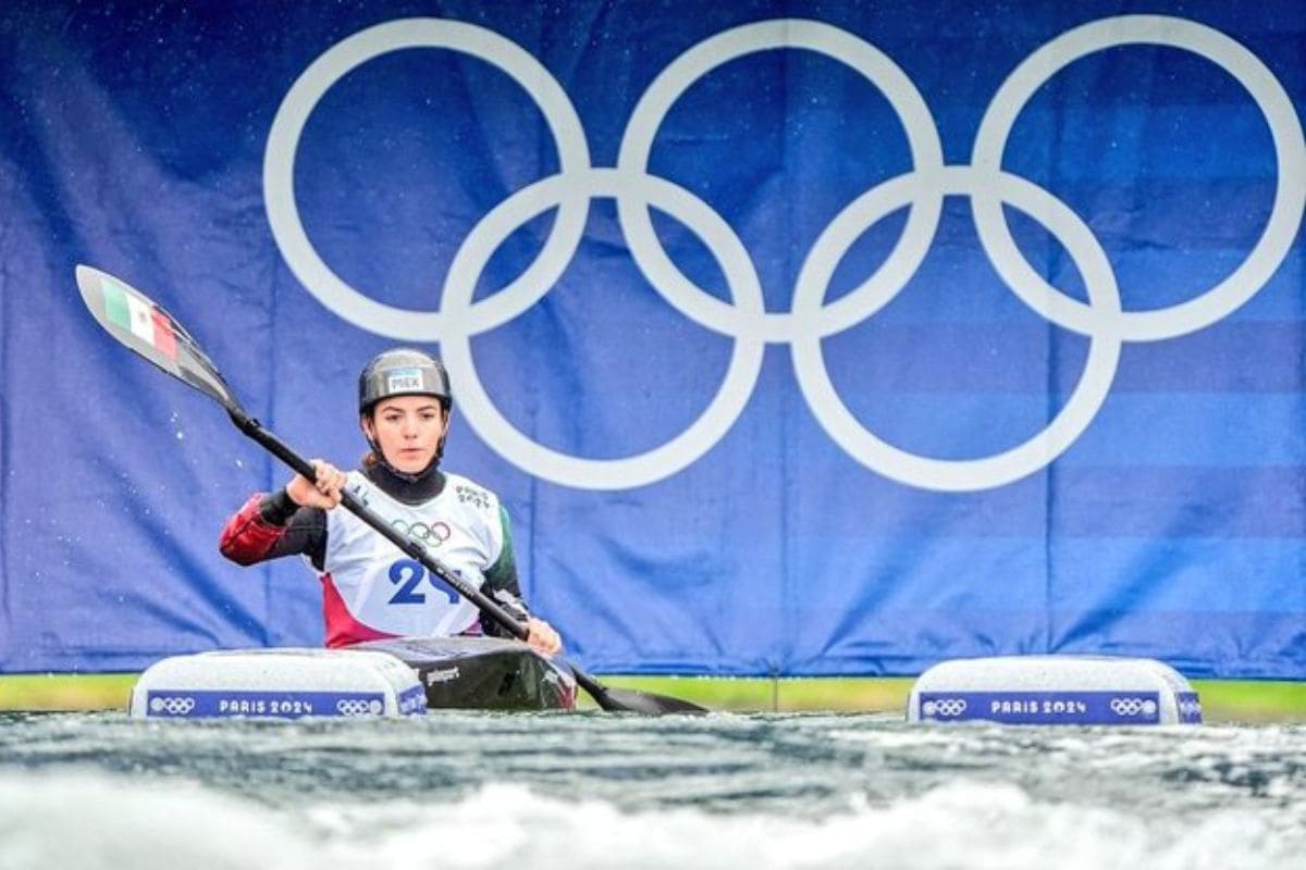 Poblana Sofía Reinoso avanza a enfrentamientos directos en kayac cross de París 2024 1 Sofía Reinoso avanza en París 2024