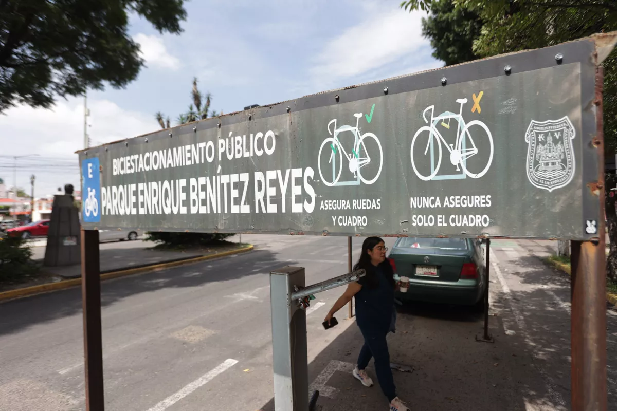 Biciestacionamientos Publicos Puebla abandonados 3