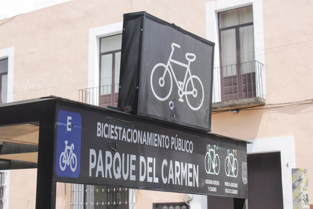 Biciestacionamientos Publicos Puebla abandonados 9