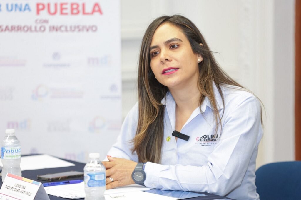 Carolina Beauregard critica gestión de Augusta Díaz en el PAN