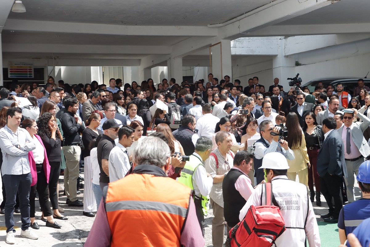 Congreso de Puebla se suma al Simulacro Nacional 2024 1 Congreso de Puebla se suma al Simulacro Nacional 2024