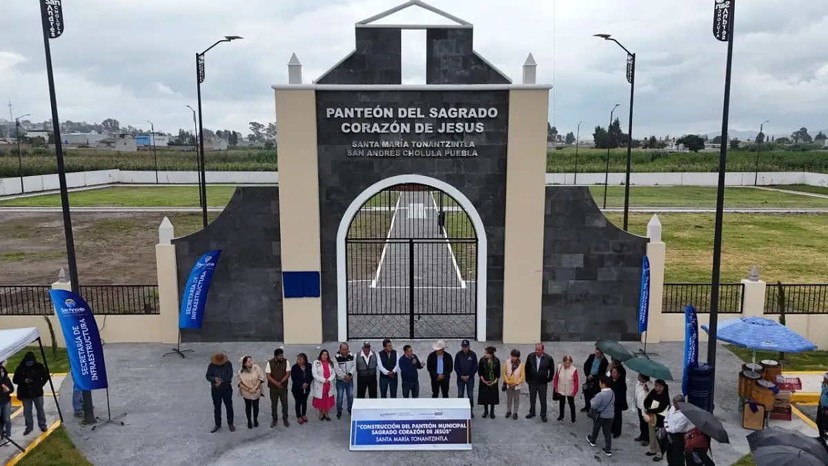 Cumple Mundo Tlatehui con Tonantzintla; entrega nuevo panteón 1 Cumple Mundo Tlatehui con Tonantzintla; entrega nuevo panteón