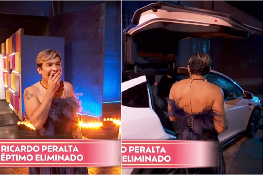 De quien es el lujoso auto que traslado a Ricardo Peralta tras su salida de LCDLFM 2