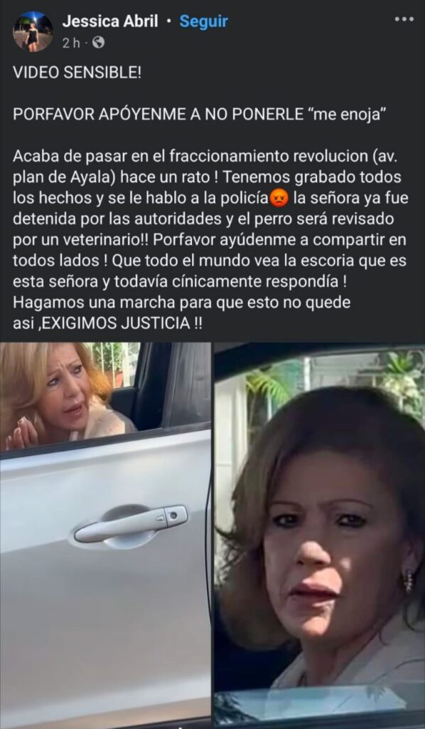 Indignación en Jalisco: Mujer arrastra a un perro con su camioneta y asegura ser policía