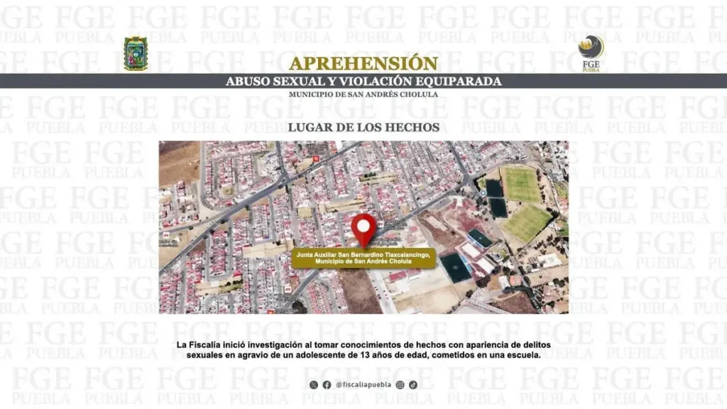 José N., es el maestro que abusó sexualmente de un alumno en escuela Blandina Torres