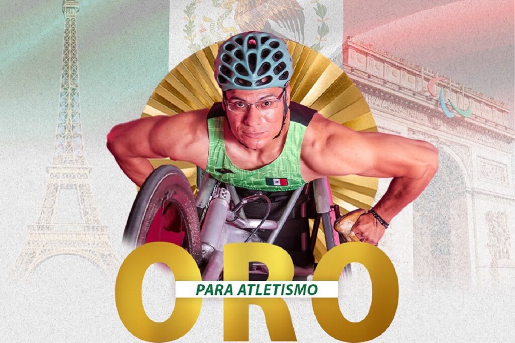 Juan Pablo Cervantes conquista el tercer oro para México en los Paralímpicos 2024