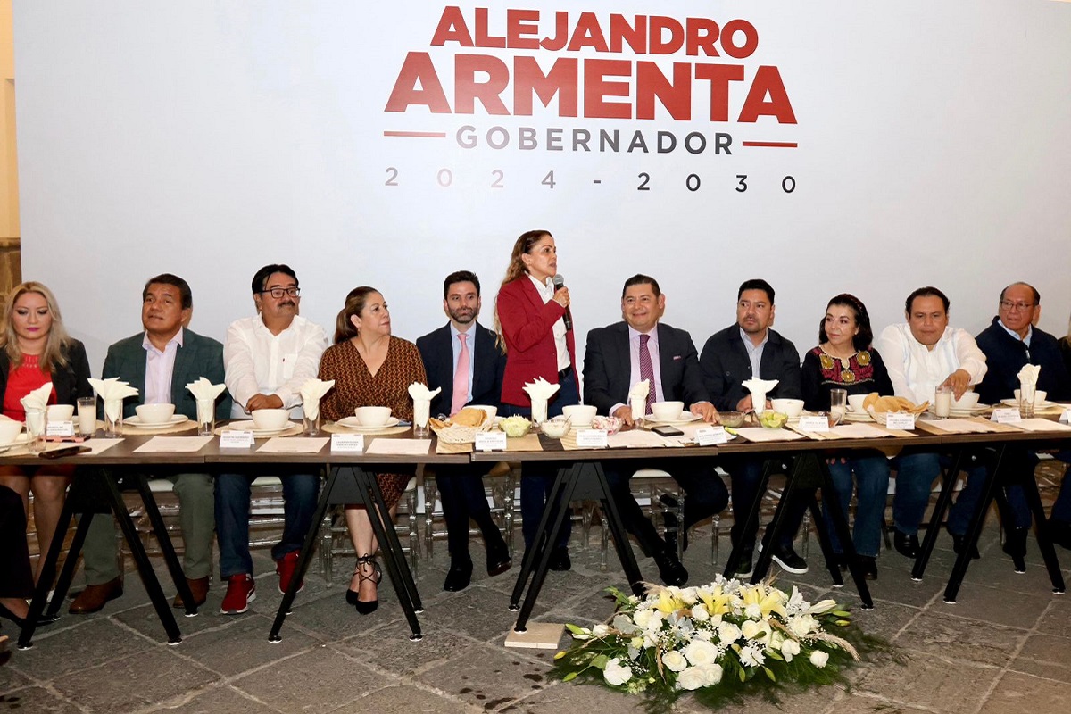 La mejor forma de honrar a tu partido es hacer bien el trabajo: Armenta 1 La mejor forma de honrar a tu partido es hacer bien el trabajo Armenta