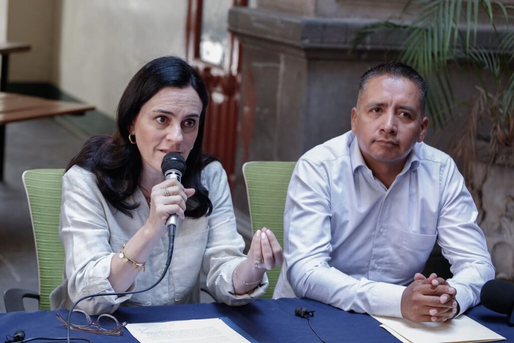 En conferencia de prensa, Mónica Rodríguez acusa a Augusta Díaz de operar a favor de Lalo Rivera para la renovación de la dirigencia estatal del PAN