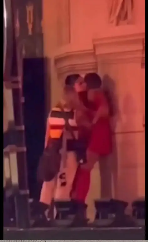 Belinda llora tras su caída