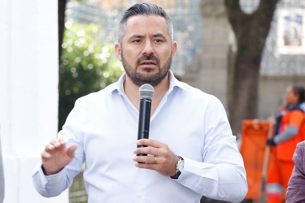 Retiro del operativo en el Centro de Puebla será paulatino, afirma Adán Domínguez