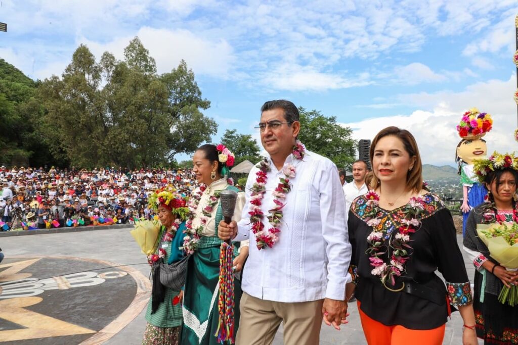 Sergio Salomón reporta saldo blanco por lluvias en Puebla