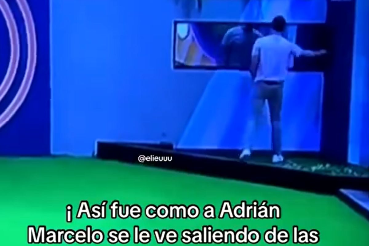 Filtran videos de la salida de Adrián Marcelo de La Casa de los Famosos 1 adrian marcelo salida video