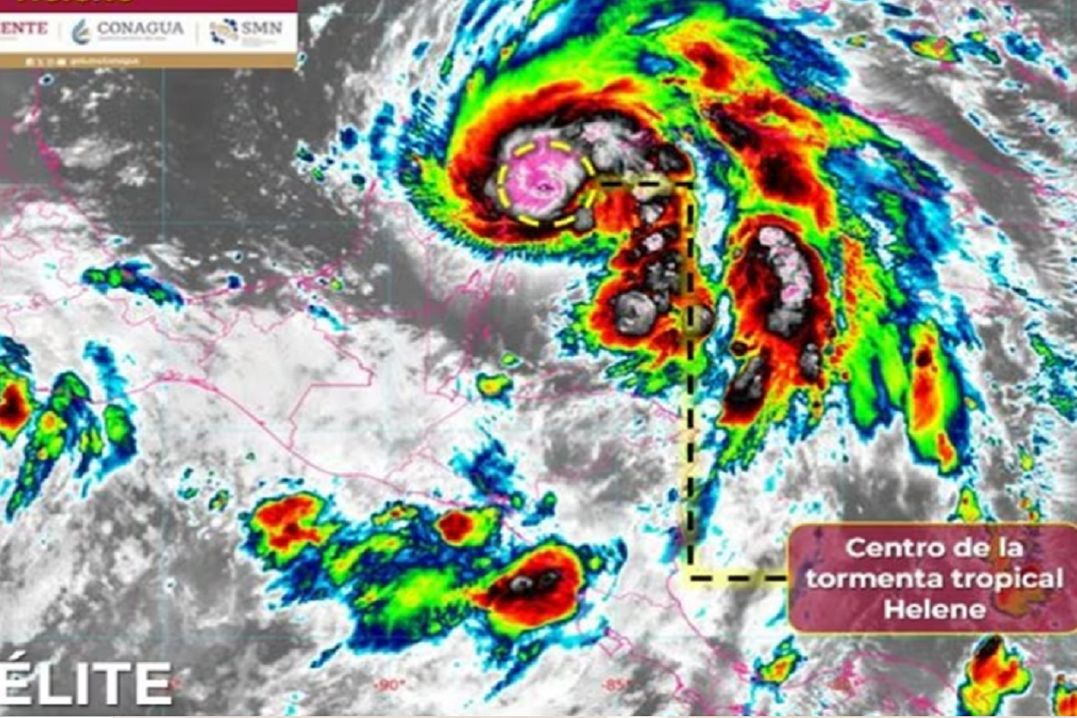 VIDEOS: Activan alerta roja en Quintana Roo por tormenta tropical Helene 1 VIDEOS: Activan alerta roja en Quintana Roo por tormenta tropical Helene