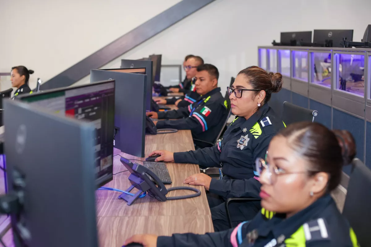 ayuntamiento de Puebla Sala de Monitoreo DERI 6